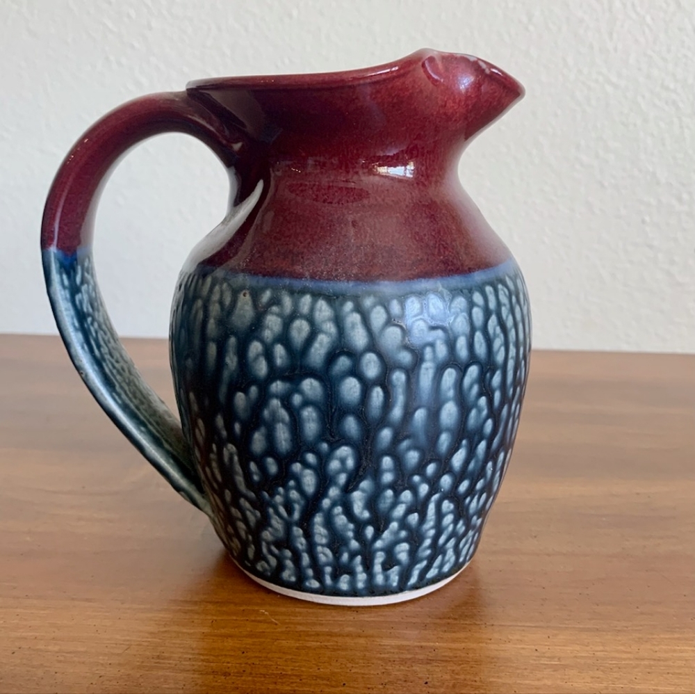 Vintage pottery pitcher